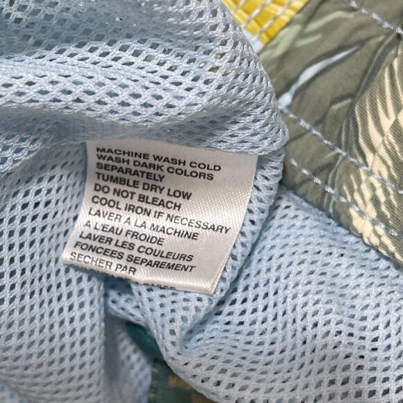 Tommy Bahama Relax Swim Trunks Botanical Blue Gold Size XXL (READ) - Picture 6 of 9
